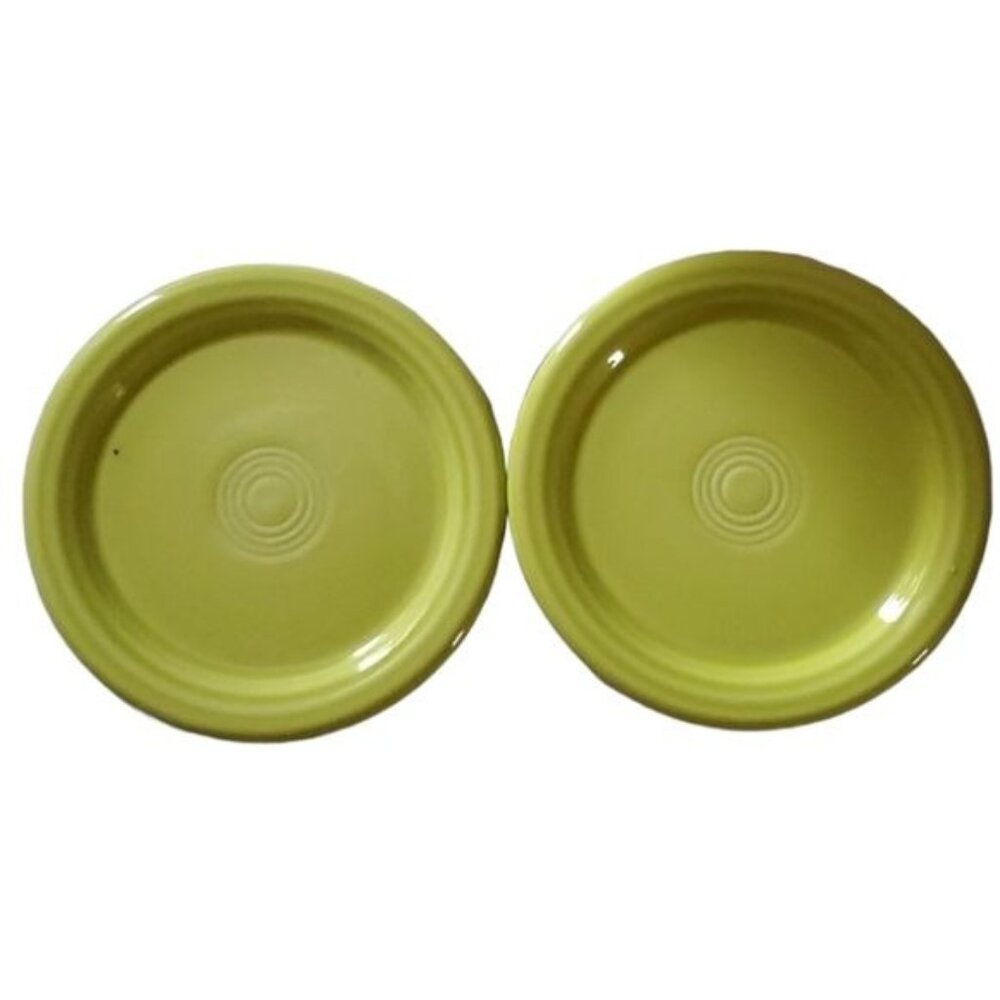 Fiestaware Fiesta CERAMIC Coaster Dish Plate CUP COVER MUG LID Lemongrass
